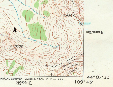 UTM on Topo