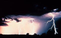 Cloud - to - ground lightning