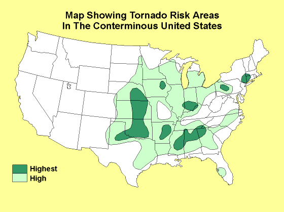 U.S. Tornado risk